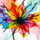 Alcohol Ink yapay zekâ görsel oluşturma stili önizlemesi