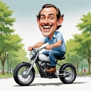 Caricature yapay zekâ görsel oluşturma stili önizlemesi