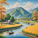 Colored Pencil Art yapay zekâ görsel oluşturma stili önizlemesi