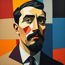 Cubist yapay zekâ görsel oluşturma stili önizlemesi