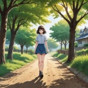 Manga yapay zekâ görsel oluşturma stili önizlemesi
