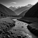 Monochrome yapay zekâ görsel oluşturma stili önizlemesi