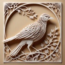 Papercraft Kirigami yapay zekâ görsel oluşturma stili önizlemesi