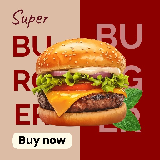 معاينة قالب التصميم Food Template 1