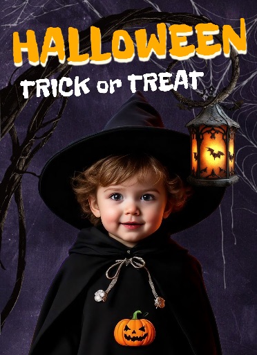 معاينة قالب التصميم Halloween Template 8