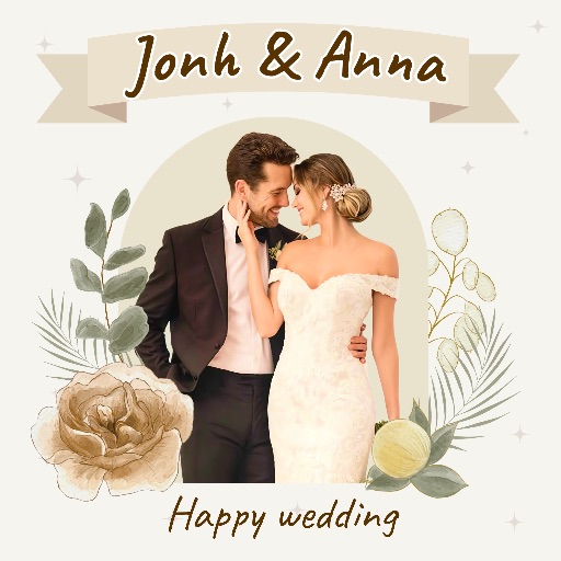 معاينة قالب التصميم Wedding Template 8