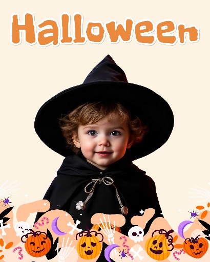 معاينة قالب التصميم Halloween Template 7