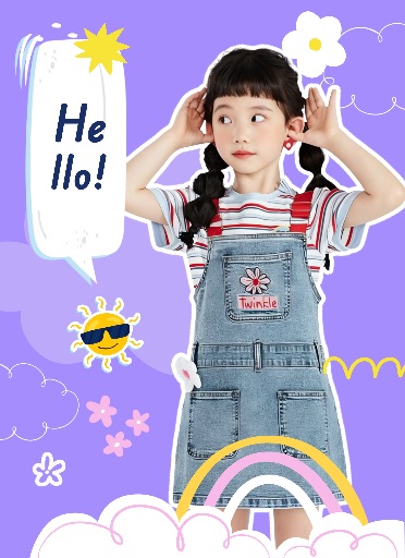 معاينة قالب التصميم Kids Template 2