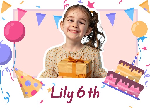 معاينة قالب التصميم Birthday Template 2